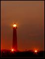 Lighthouse at night