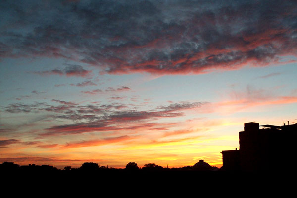 Sunset In The Fan