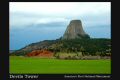 Devils Tower postcard 2