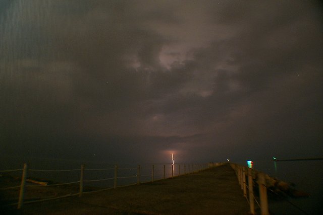 Ontario Beach Lightening
