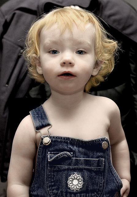 Old-time Color Portrait
