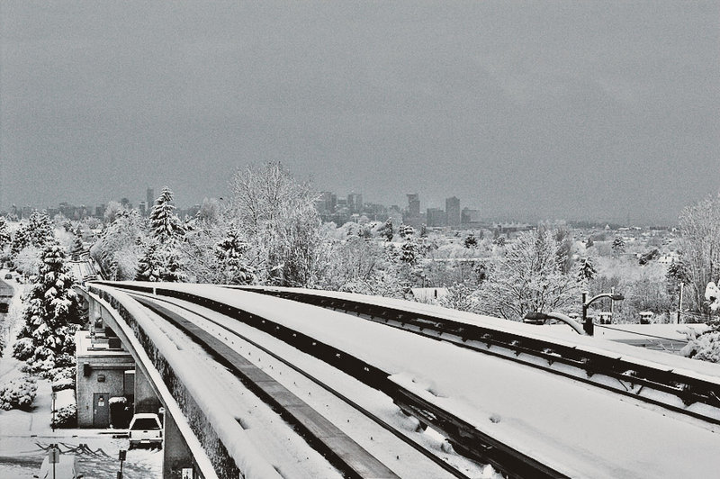 Vancouver Under Snow