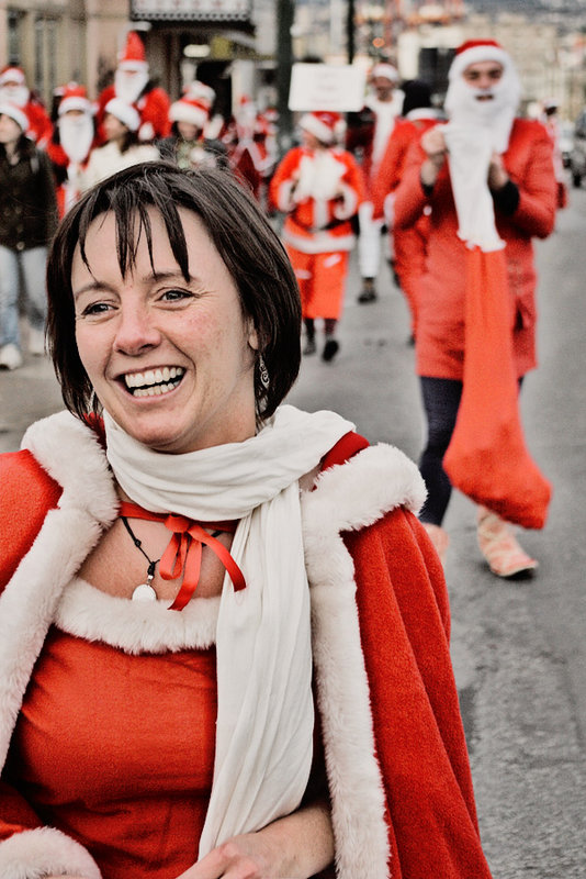 A Happy Ms. Santa