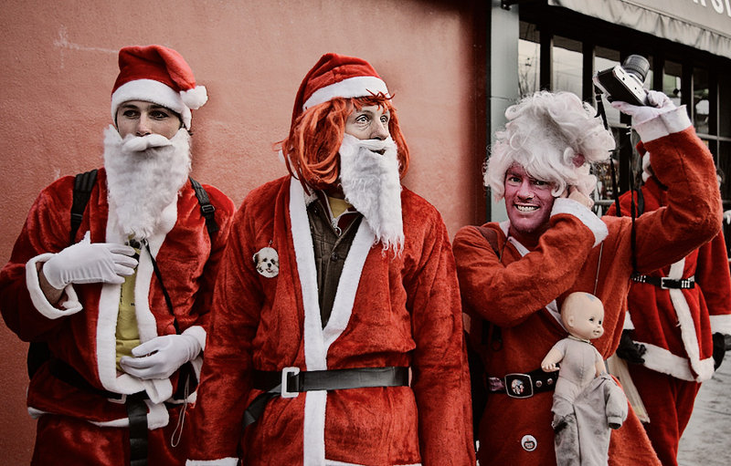 The Three Wise Santas