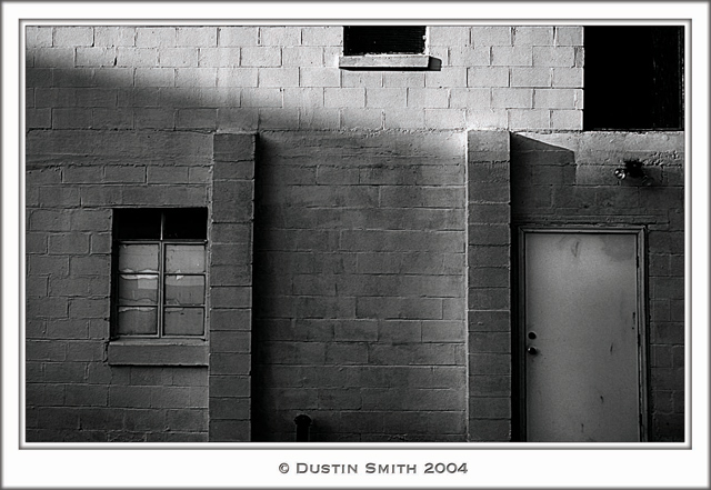 O Clock Shadow, Abandoned Building, Sedalia, Missouri
