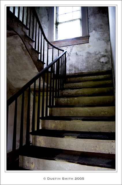 Stairs Case v.1, Abandoned House, Lafayette County, Missouri.jpg