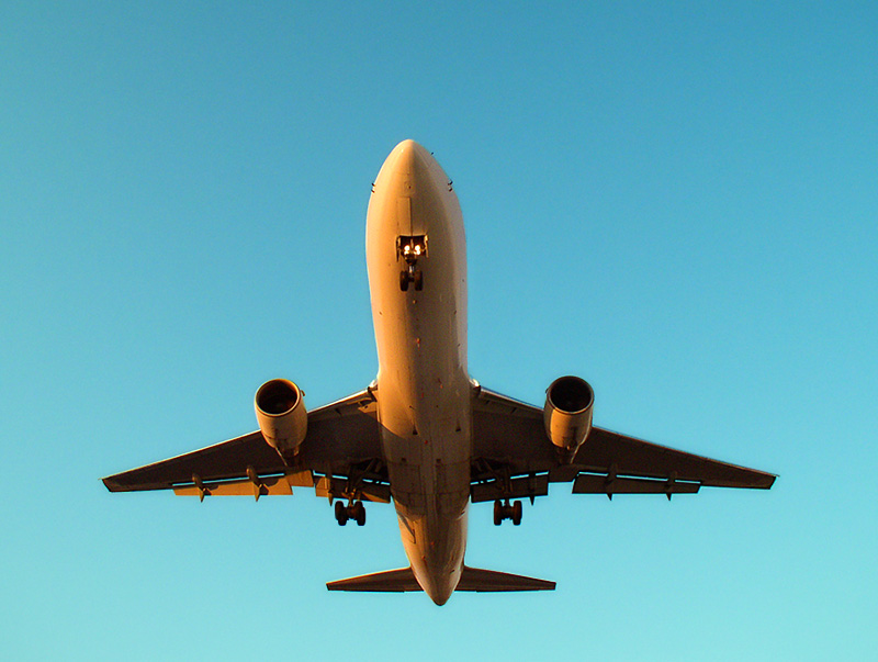 In flight 1