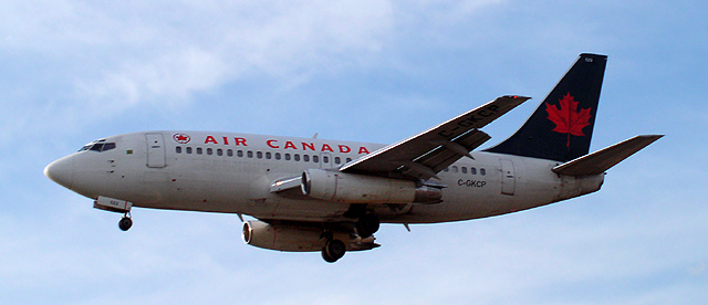In flight 9