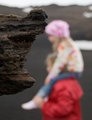 volcano-walk with mom