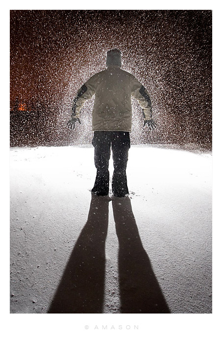 Snow-blast