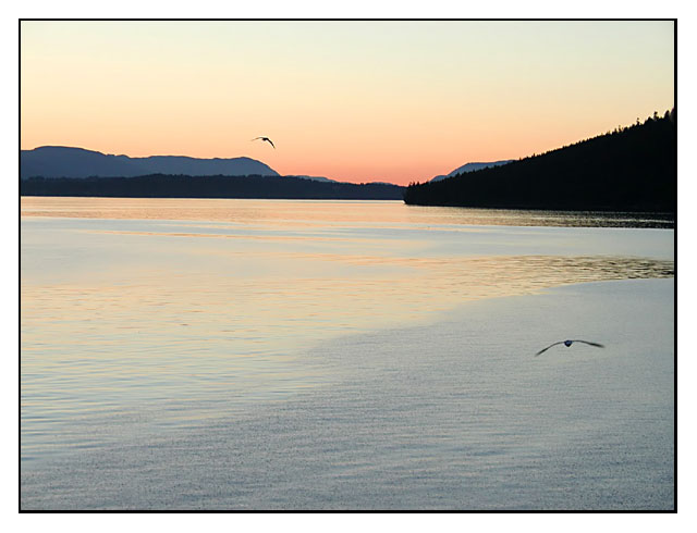 Sunset from Victoria
