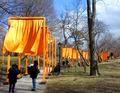"The Gates" in Central Park