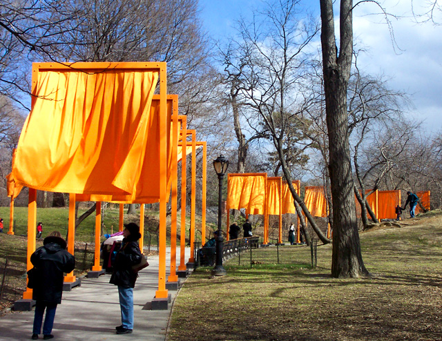 "The Gates" in Central Park