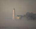 Lighthouse Sunrise in the Fog