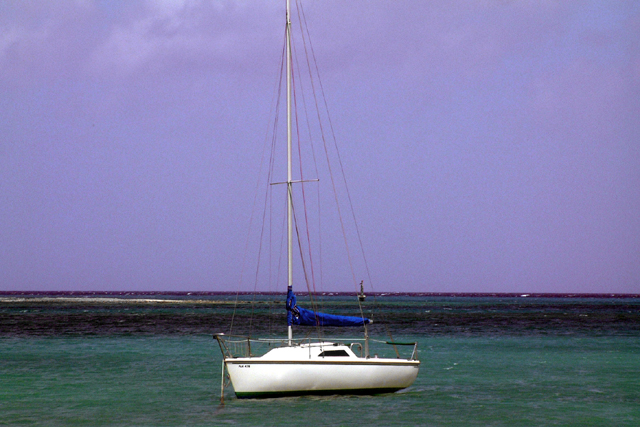 Sailing in Aruba
