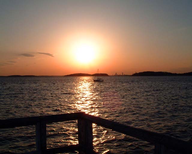 Sunset in Hull