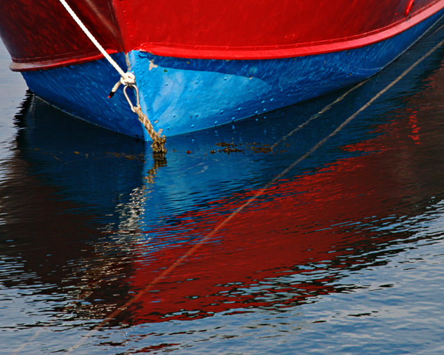 Red and Blue Reflections