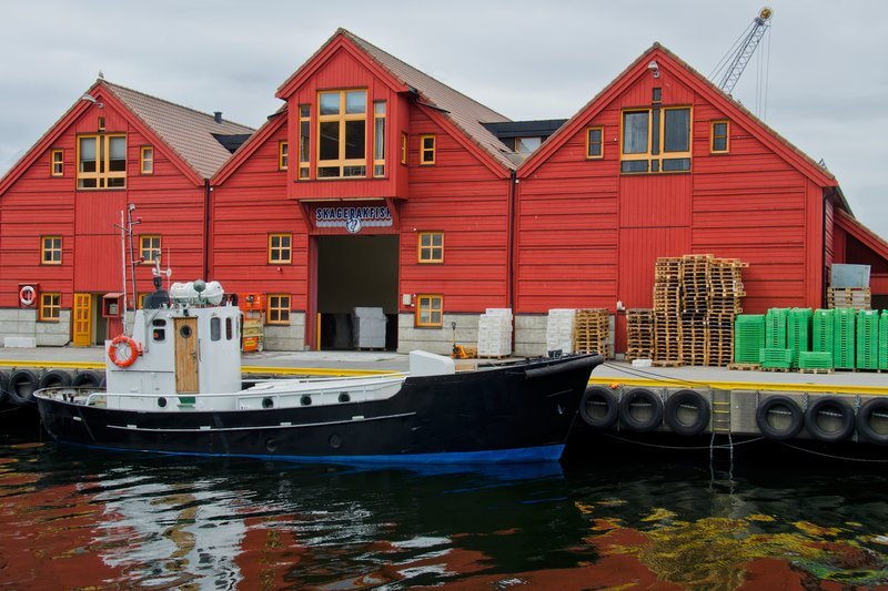 Fish Depot at Kristiansand, Norway