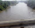 driving over the river