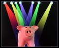 Mr Piggy gets stage fright