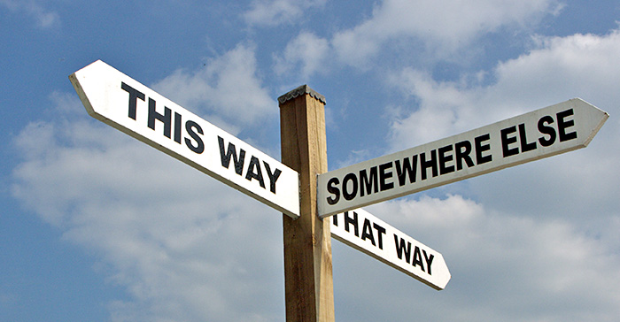 Which way to...?