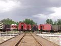 trains are still cowra NSW January 2004