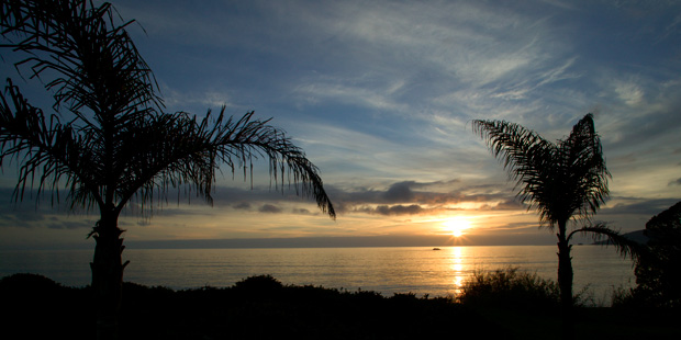 Shell Beach Sunset.