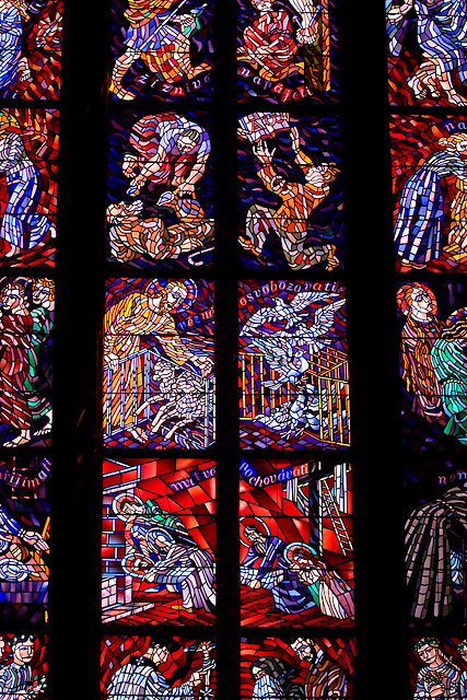 St. Vitus Cathedral - stained glass 1