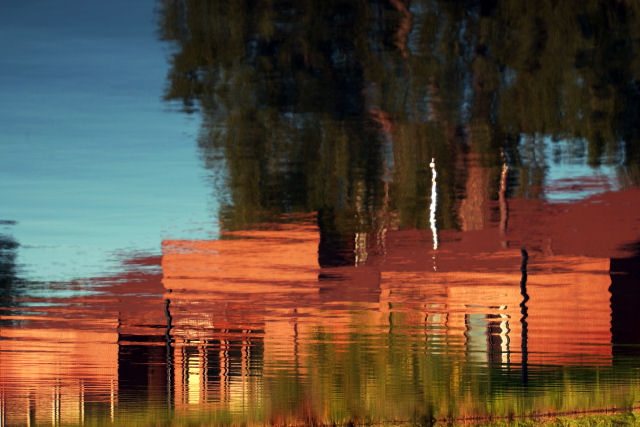 Big houses, little ponds.
