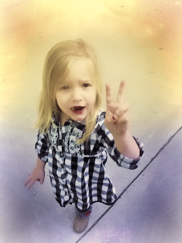 Peace, baby...