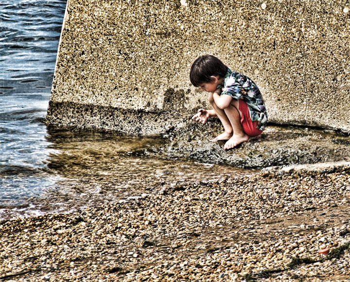 Number 7 - Exploring the river bank