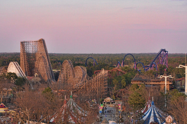 View from a Ferris Wheel