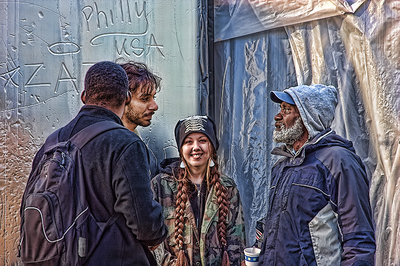 Outside the Tent