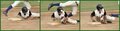 safe at third base
