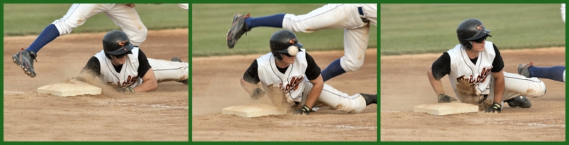 safe at third base