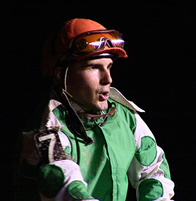 in the winner's circle