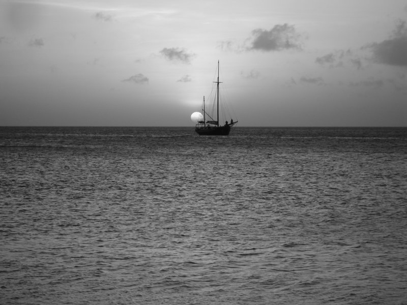 Sunset off the Coast of Aruba