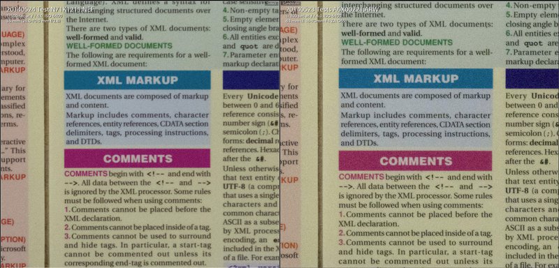 ISO 6400 N7100 versus A6000