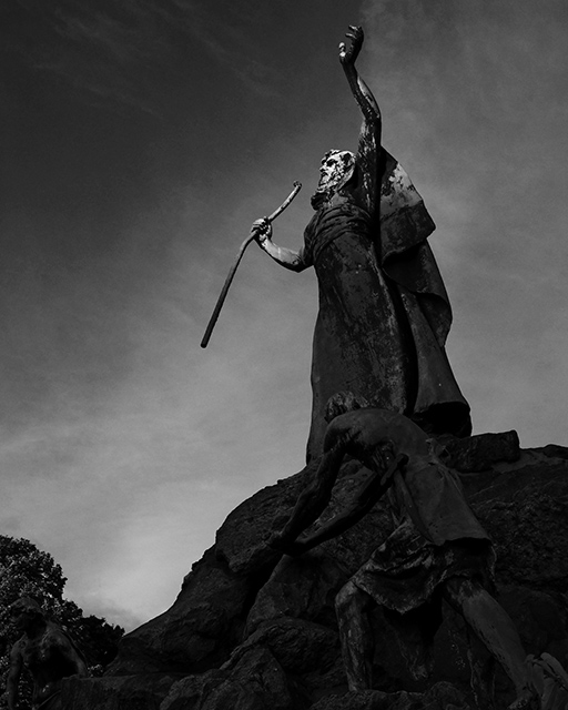 Moses Parts the Clouds