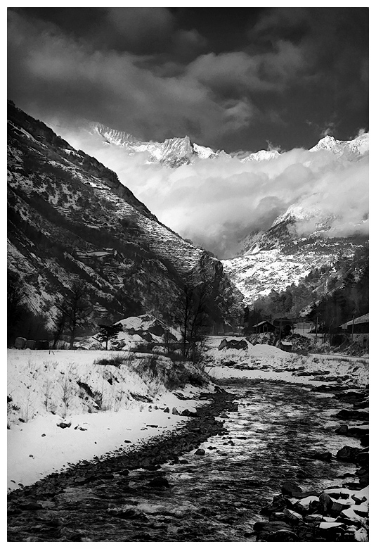 Going with the Flow in the Alps