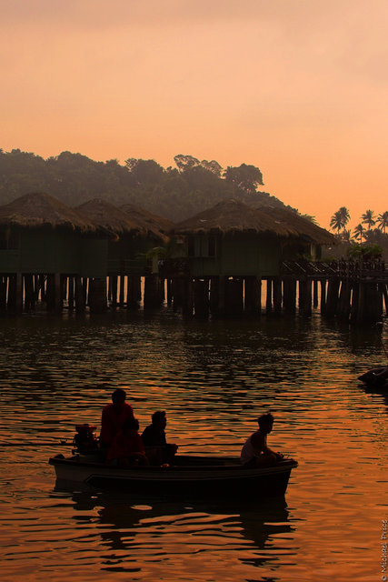 Boat Silhouette Bang Bao