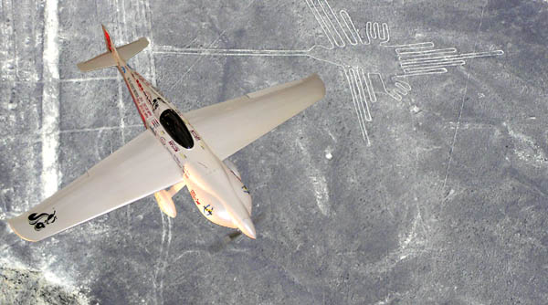Flying in Nazca