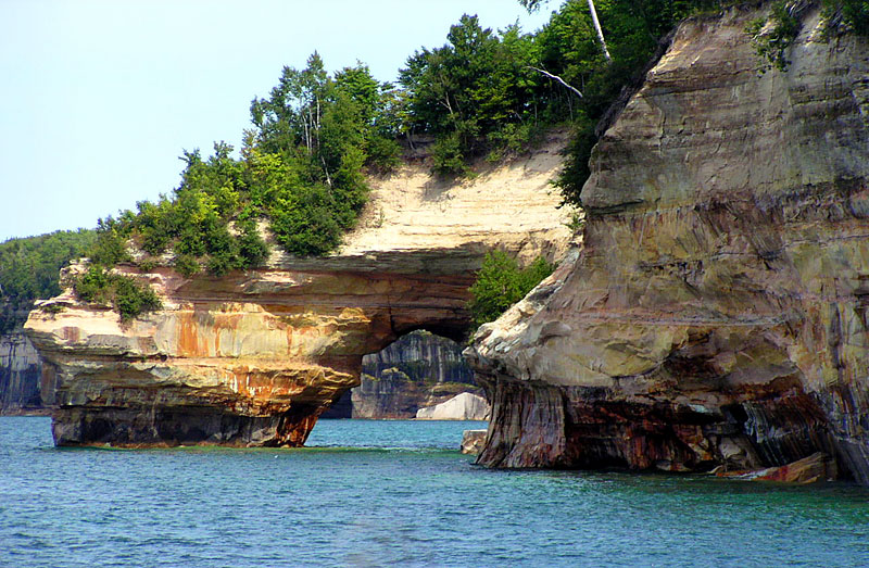 Rock Formation, Pictured Rocks National Lake Shore