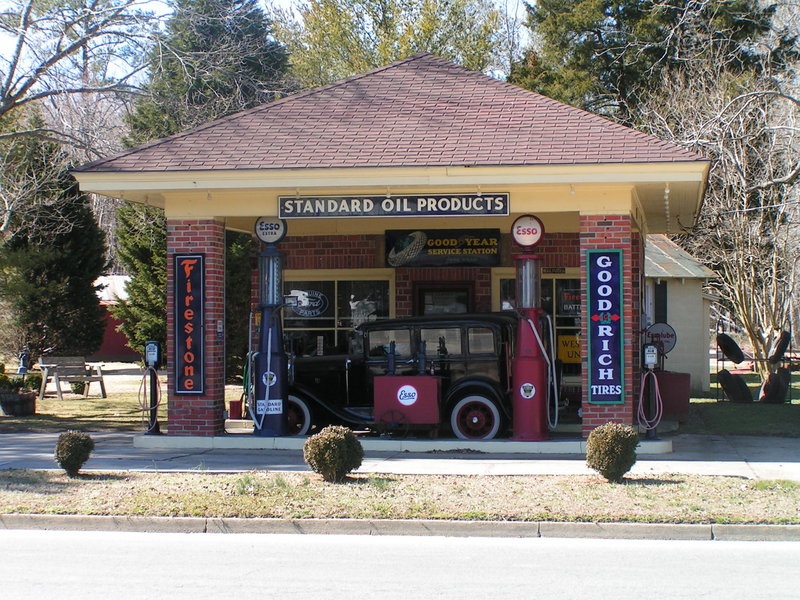 Old Time Gas Station