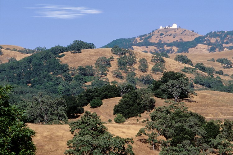 Lick Observatory in Summer
