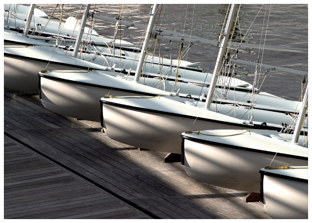 At the dock