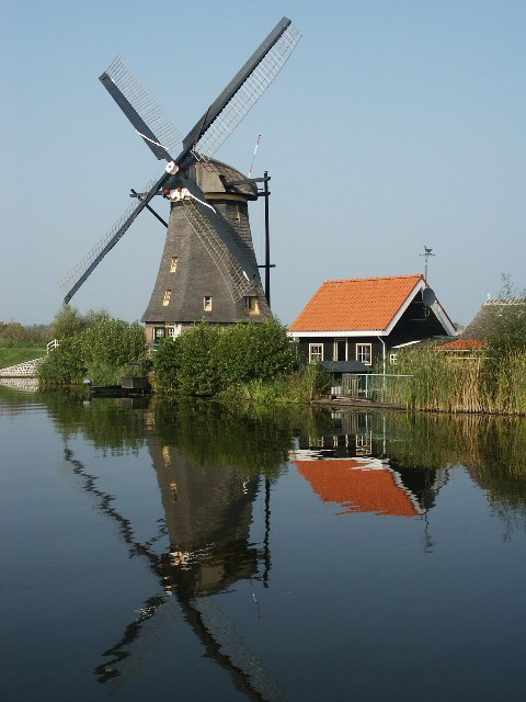 windmills in holland