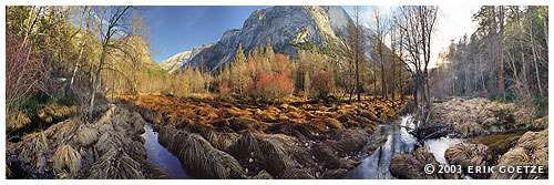 Tenaya Creek panorama