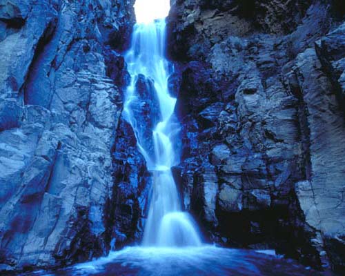 Blue Waterfall
