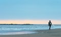Surfer at Sunset